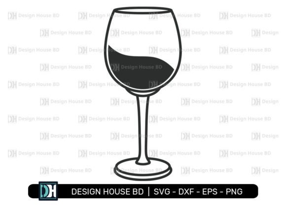 Download Wine Glass Svg, Silhouette, Png, Eps, Dxf - Wine glass svg Collection